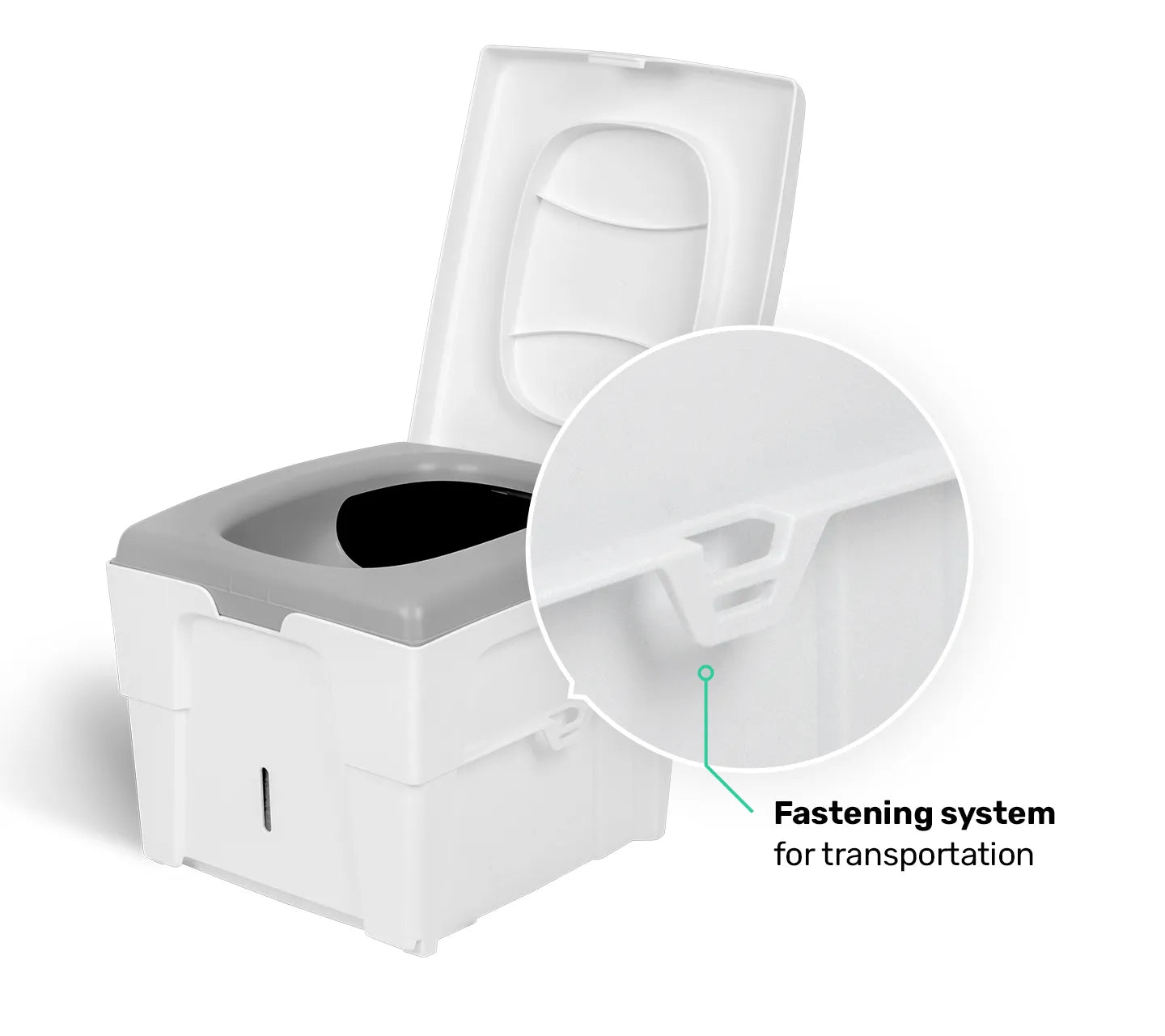TROBOLO WandaGO composting toilet fastening system