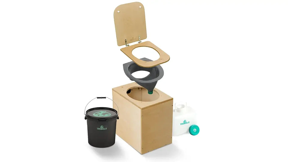 DIY Urine diverting toilet from TROBOLO