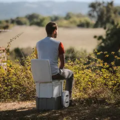 TROBOLO WandaGo composting toilet outsite