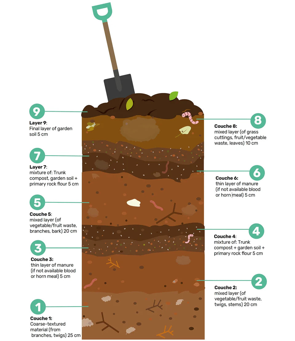 Composting infografic
