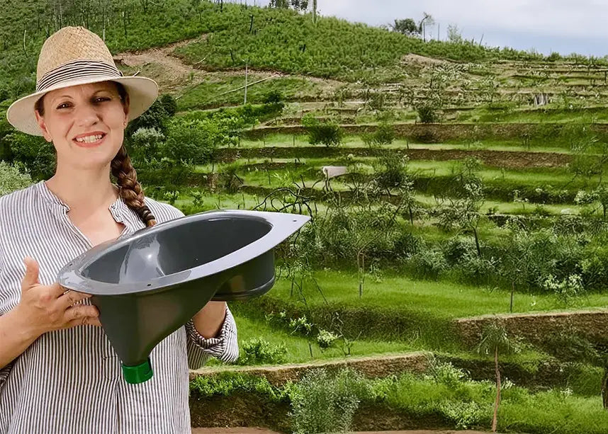 Composting with the TROBOLO urine diverter