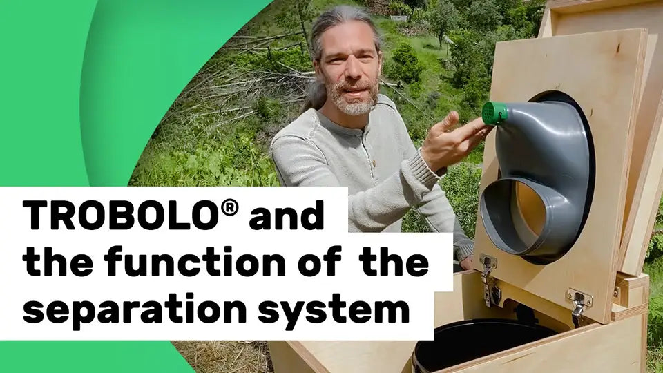 HOW DOES THE SEPARATION SYSTEM OF A TROBOLO COMPOSTING TOILET WORK
